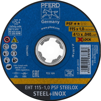 Pferd rezací kotúč 115 x 1,0 mm 69121092