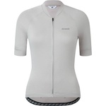 straede Дамска фланелка с къс ръкав за колоездене straede Women's Kaern Jersey Pro Cycling jersey - Pale Grey (156-3076-0214)