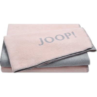 JOOP Uni-Doubleface Deka růžová-kamenná 150x200