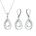 Silenti Jewelry Сребърен комплект "Находчивост