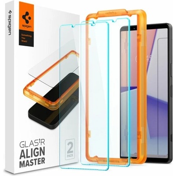 Spigen Протектор от закалено стъкло /Tempered Glass/ Spigen Align Master (AGL06430), за Sony Xperia 1 V, 9H твърдост (AGL06430)