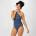Biba Бански костюм Biba Women's Plunge Swimsuit - Pewter