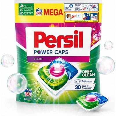 Persil Power Caps Kapsule na pranie farebných 60 PD