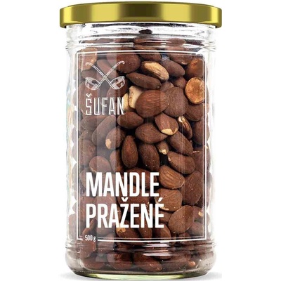 Šufan Pražené mandle ve skle 500 g