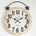 EUROLAMP Стенен часовник 1xAA Ø 50 см бежов (EU0556)