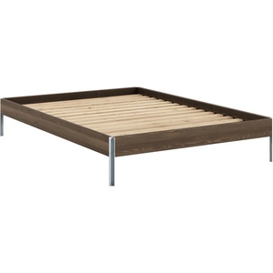 Karup Design Кафяво двойно легло от масивен бор с включена подматрачна рамка 140x200 cm Core - Karup Design (120210614020000)