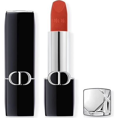 Dior Rouge Dior dlouhotrvající rtěnka plnitelná 840 Rayonnante Velvet 3,5 g