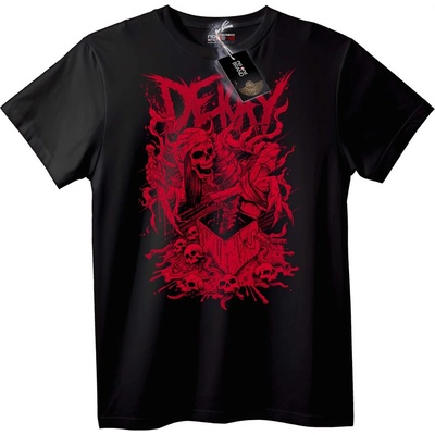 NOONEBRAND Тениска Смъртоносен Skull - L, Black
