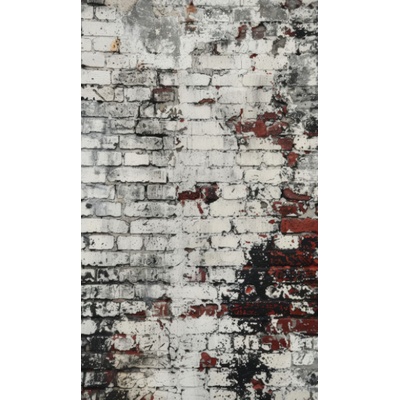 Takoy Panel na záves, fotoplátno 160x265 cm stará biela tehla