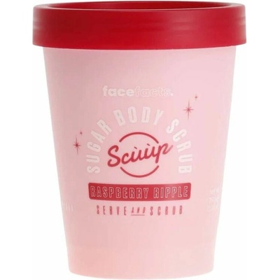 Face Facts tělový peeling Scuup raspberry 350 g