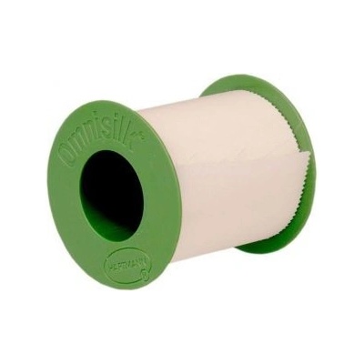 OMNISILK Náplast fixační z bílého hedvábí 5 cm x 5 m