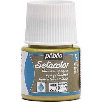 Pébéo Setacolor opaque farba na textil 72 shimmer bronze 45 ml
