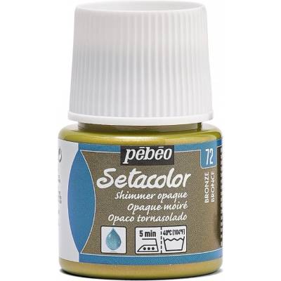 Pébéo Setacolor opaque farba na textil 72 shimmer bronze 45 ml