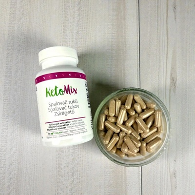 KetoMix Spalovač tuků 90 kapslí – Hledejceny.cz