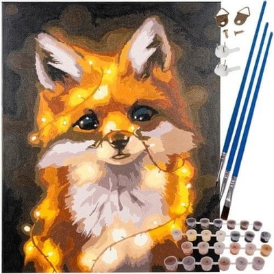 Maaleo Maľba podľa čísel Maaleo fox 22782 40 x 50 cm