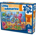 KS Games Пъзел KS Games от 12 XXL части - Малка Подводница (JP31006) - ozone