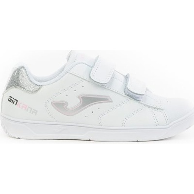 Joma detské tenisky W.GINKANA JR 2082 WHITE SILVER