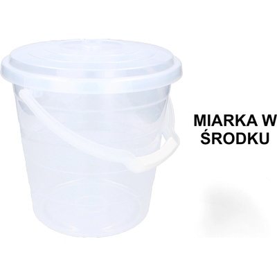 Hobny Life Vedro plastové s vrchnákom 10 l