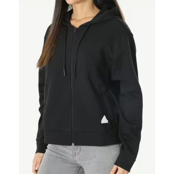 Adidas Future Icons 3-Stripes Full-Zip W Hoodie Black