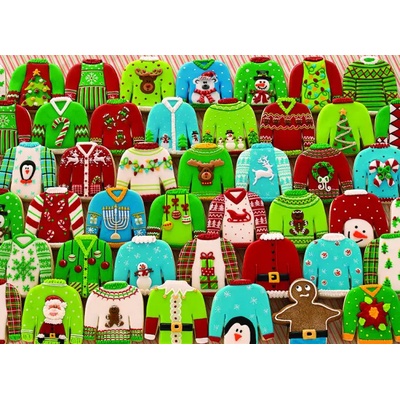 Cobble Hill - Puzzle Ugly Xmas sweaters - 1 000 piese