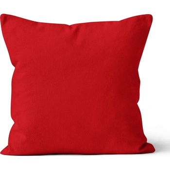 TipTrade Mikroplyš Červená 40 x 40 cm