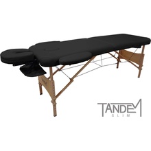 Tandem Skládací masážní stůl Basic-2 Slim Barva: černá 186 x 60 cm 13 kg 2 barvy