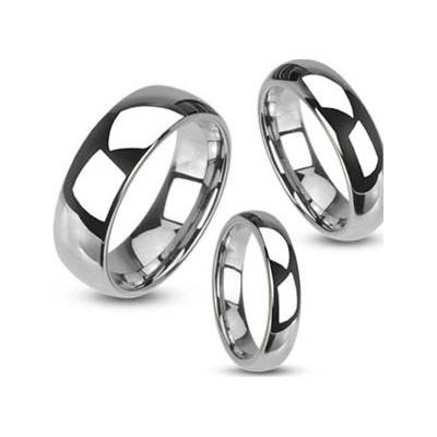 Steel Edge Snubní prsteny z wolframu 020