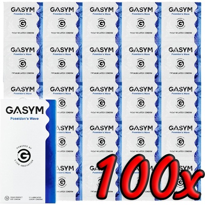 Gasym Poseidon's Wave Luxury Condoms 100 ks