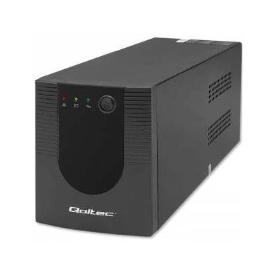 Qoltec UPS Line Interactive UPS | Monolith | 2000VA | 1200W | USB | RJ45