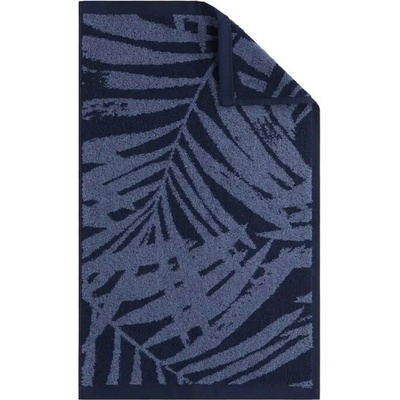 Sconto osuška Floral farn modrá 70 x 140 cm