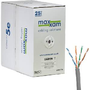  Кабел UTP Cat 5e, 305m кашон (UTP Cat 5e 305m)