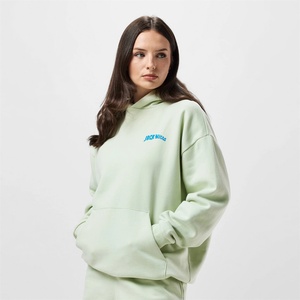 Jack Wills Суичър Jack Wills Women's Graphic Hoodie - Seaglass