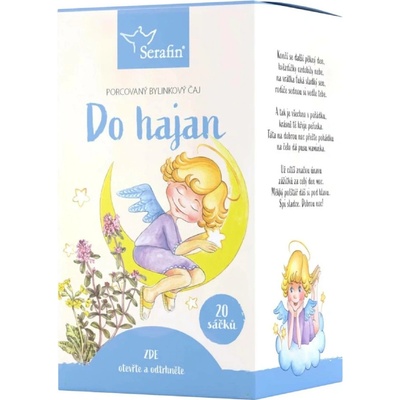 Serafin byliny s r. o. Do Hajan porcovaný čaj 20 x 1 g