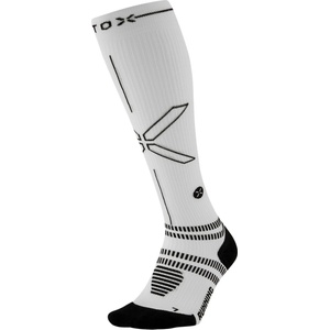 STOX Energy Socks Дамски чорапи за бягане STOX Energy Socks Women's Running Socks - White / Black - размер 34-36 (EU) (207-2122-0311)