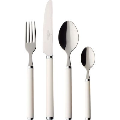 Villeroy & Boch Комплект прибори за хранене Play White Pearl 24 части (12-6367-9033)
