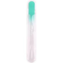 Bohemia Obojstranný sklenený pilník 200/3 mm Tmavo zelená