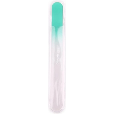 Bohemia Obojstranný sklenený pilník 200/3 mm Tmavo zelená