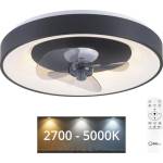 Neuhaus Lighting Group Just light. 14644-18 -led Плафониера с вентилатор venika led/36w/230v + д. у (w4585)