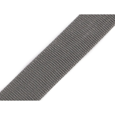 Prima-obchod Popruh polypropylenový šíře 38 mm tloušťka 2 mm, barva 38 šedá