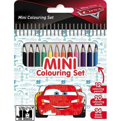 Mini blok s pastelkami Cars