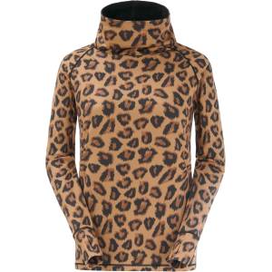 Picture Дамски поларен пуловер Picture Women's Pagaya High Fleece Fleece jumper - Wild Spot Print - размер XS (105-7535-0111)