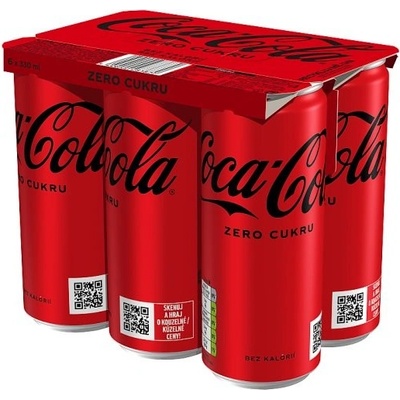 Coca Cola Zero 6 x 330 ml
