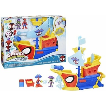 Hasbro Spider Man Pirátská loď s bublifukem