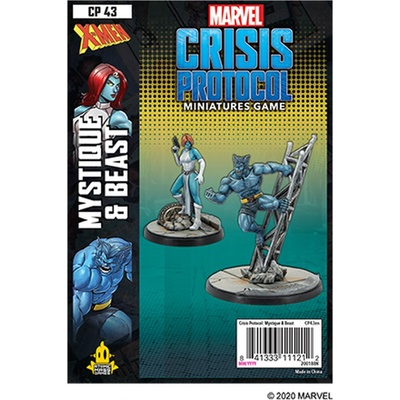 FFG Marvel Crisis Protocol: Mystique and Beast