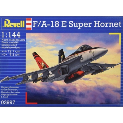 Revell Hornet Model Kit Plastic plane 03997 F A 18 E Super 1:144
