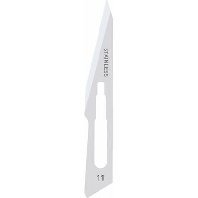 PARAMOUNT Skalpelové čepele stainless steel 100ks, č. 11