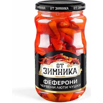 Image 1 of ОТ ЗИМНИКА ФЕФЕРОНИ ЧЕРВЕНИ ЛЮТИ ЧУШКИ 340гр