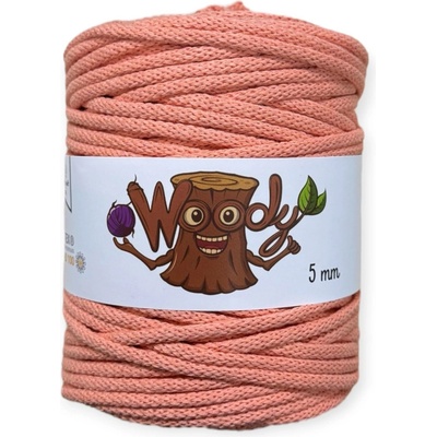 Woody Crafts Woody PREMIUM 5 mm (100m) - Lososová (Salmon)