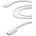 Cellularline Кабел Cellularline 6660, от USB Type C(м) към USB Type C(м), 2m, бял