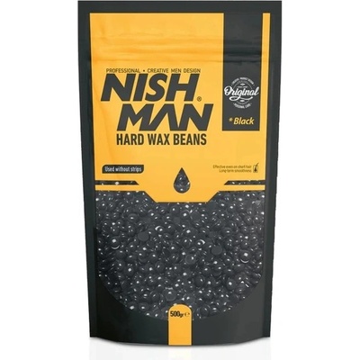 NISHMAN Hard Wax Beans Black 500 g